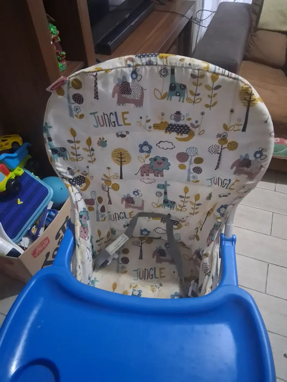 Silla de comer para bebé con bandeja - miniatura 2