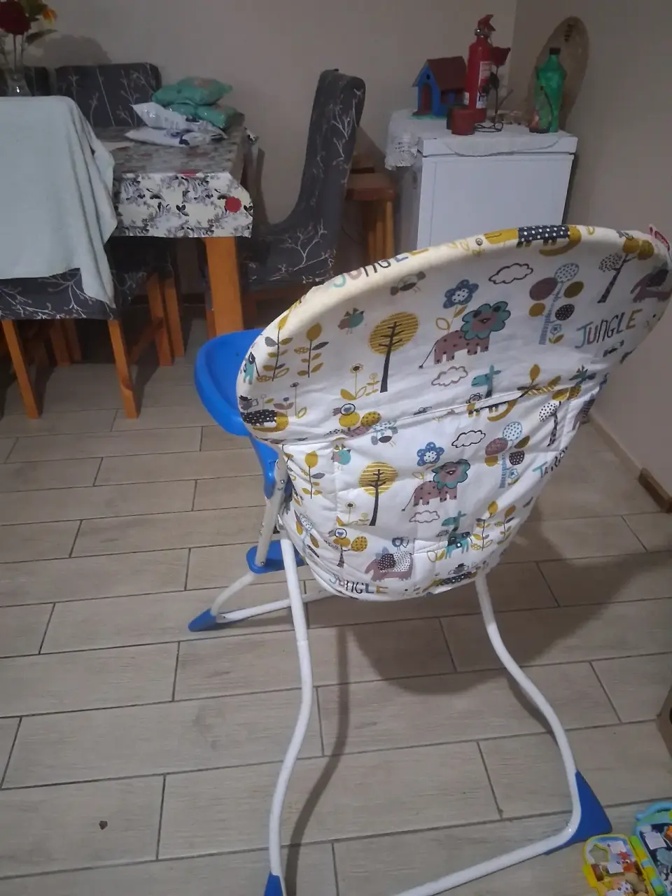 Silla de comer para bebé con bandeja - miniatura 5