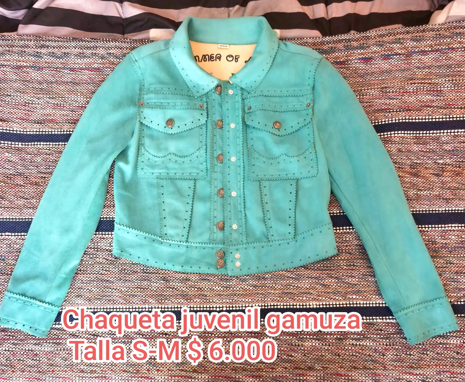 Chaqueta de gamuza juvenil - miniatura 1
