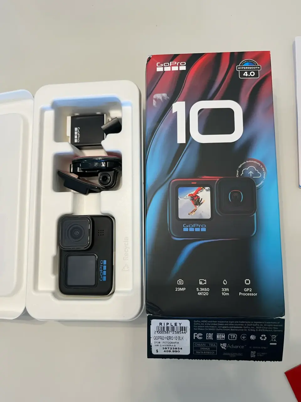 Cámara GoPro Hero 10 Black - miniatura 1