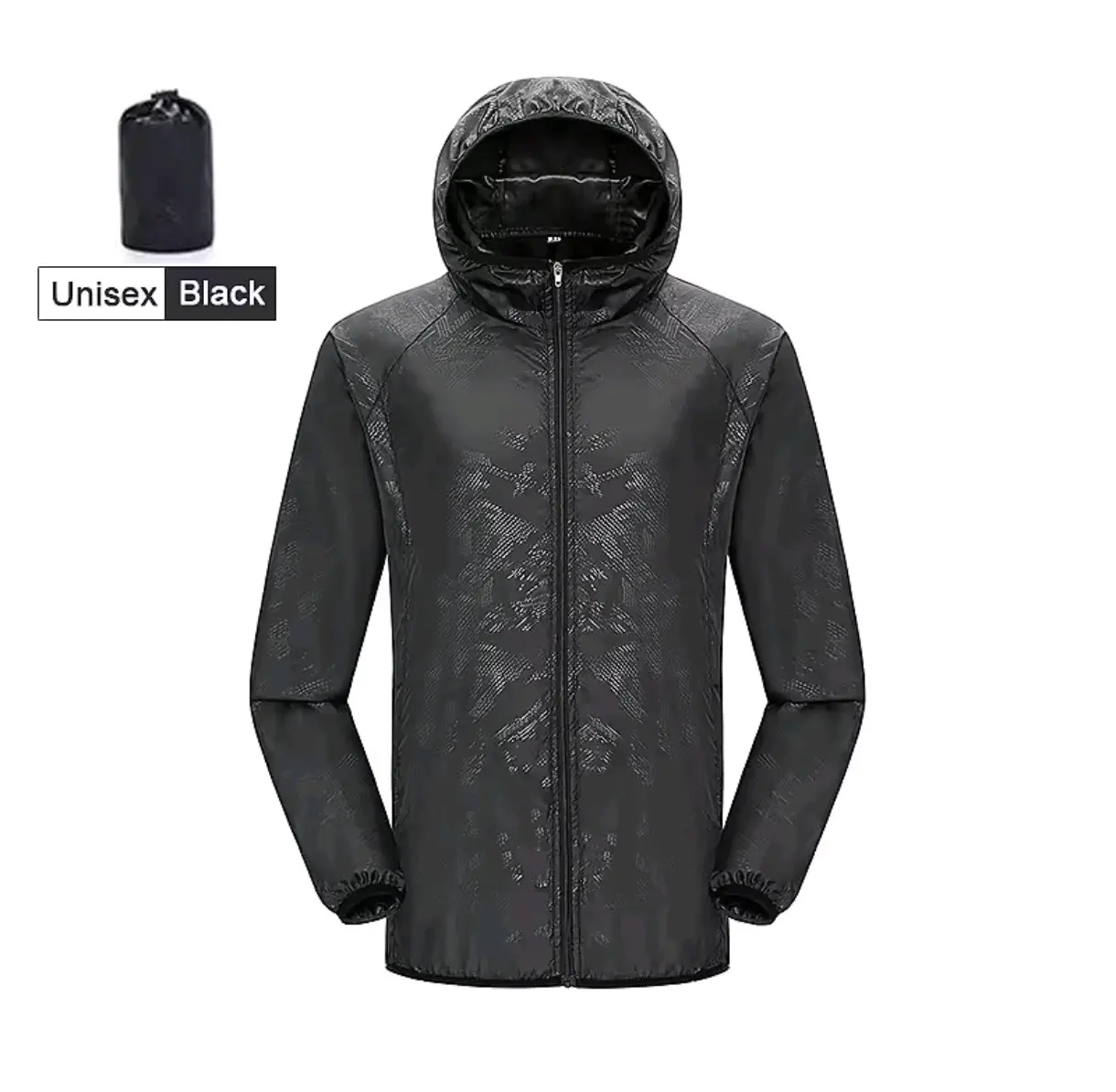 Cortaviento unisex azul cielo - miniatura 2