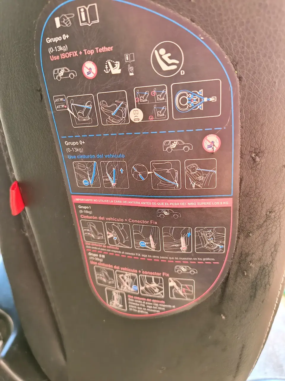 Silla de auto Infanti gris - miniatura 3