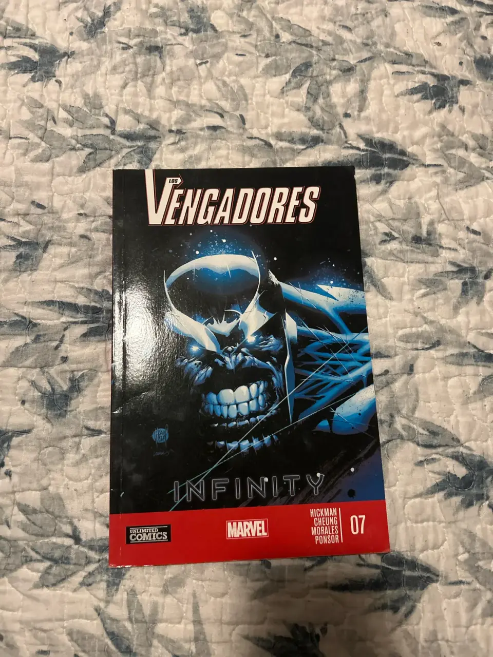 Comic Los Vengadores Infinity