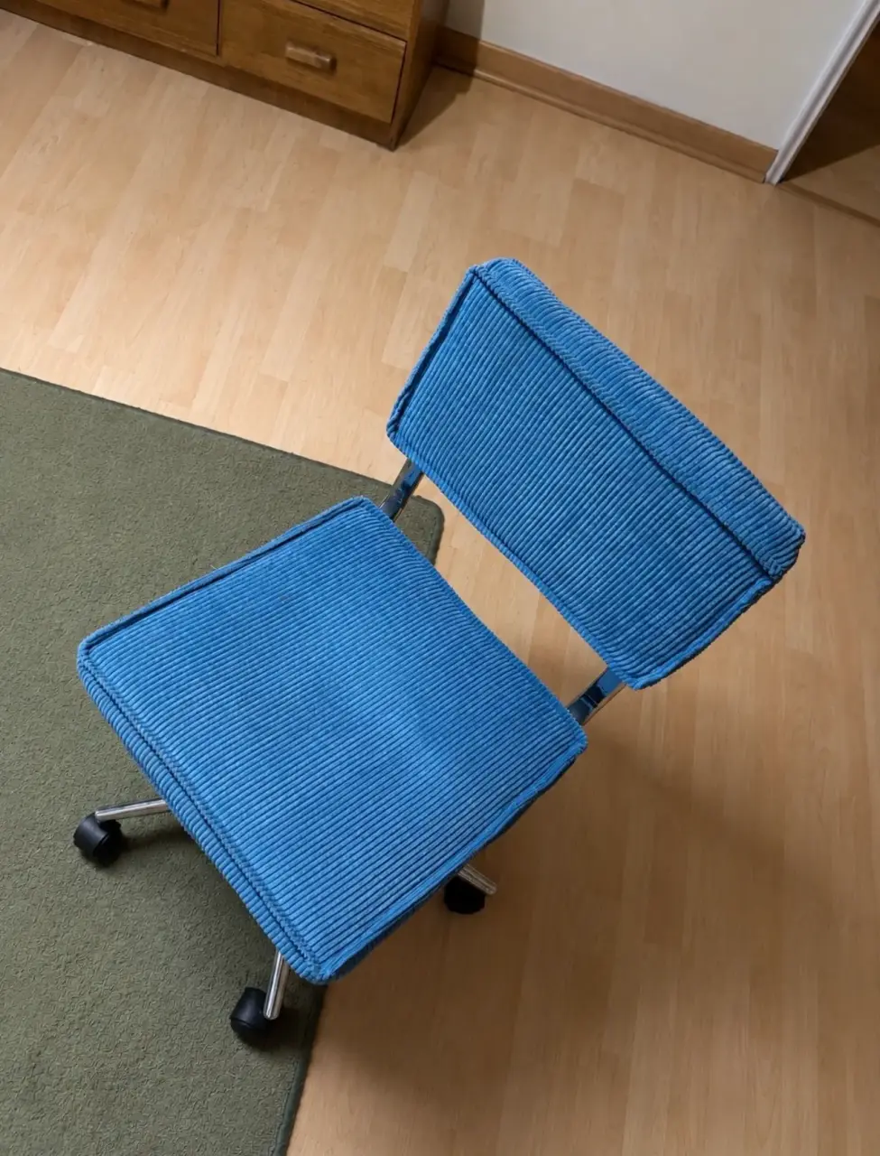 Silla de escritorio turquesa - miniatura 3