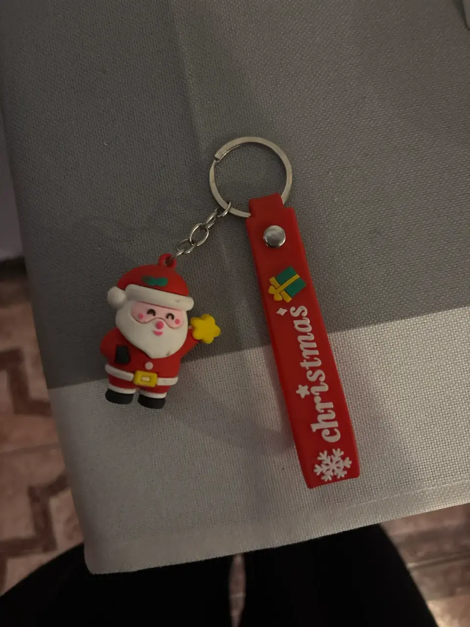 Llavero de Navidad Santa