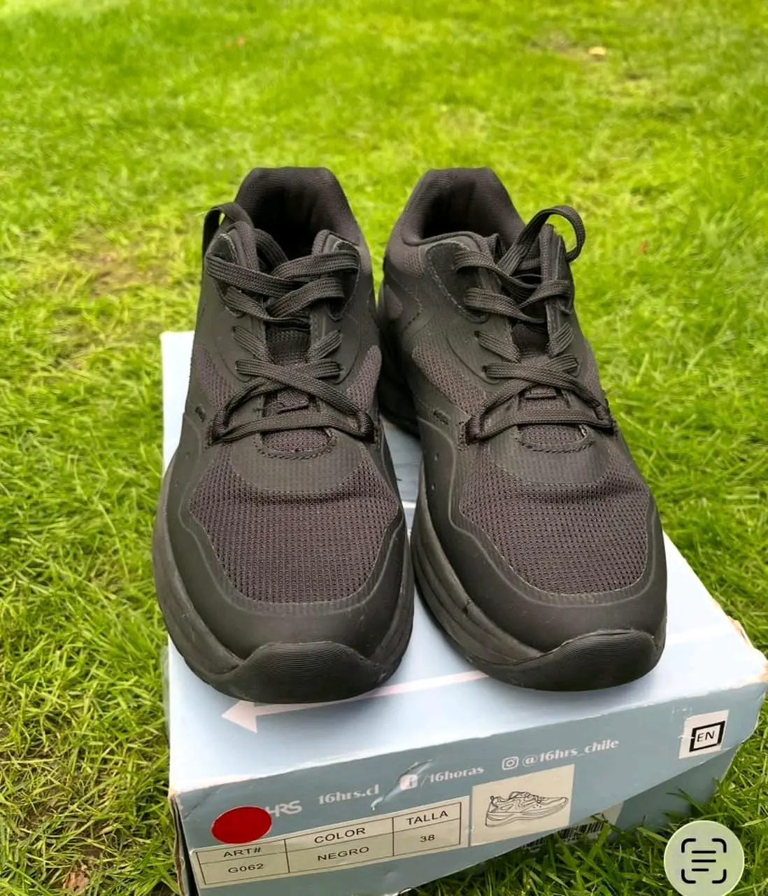 Zapatillas deportivas negras 16HRS - miniatura 3