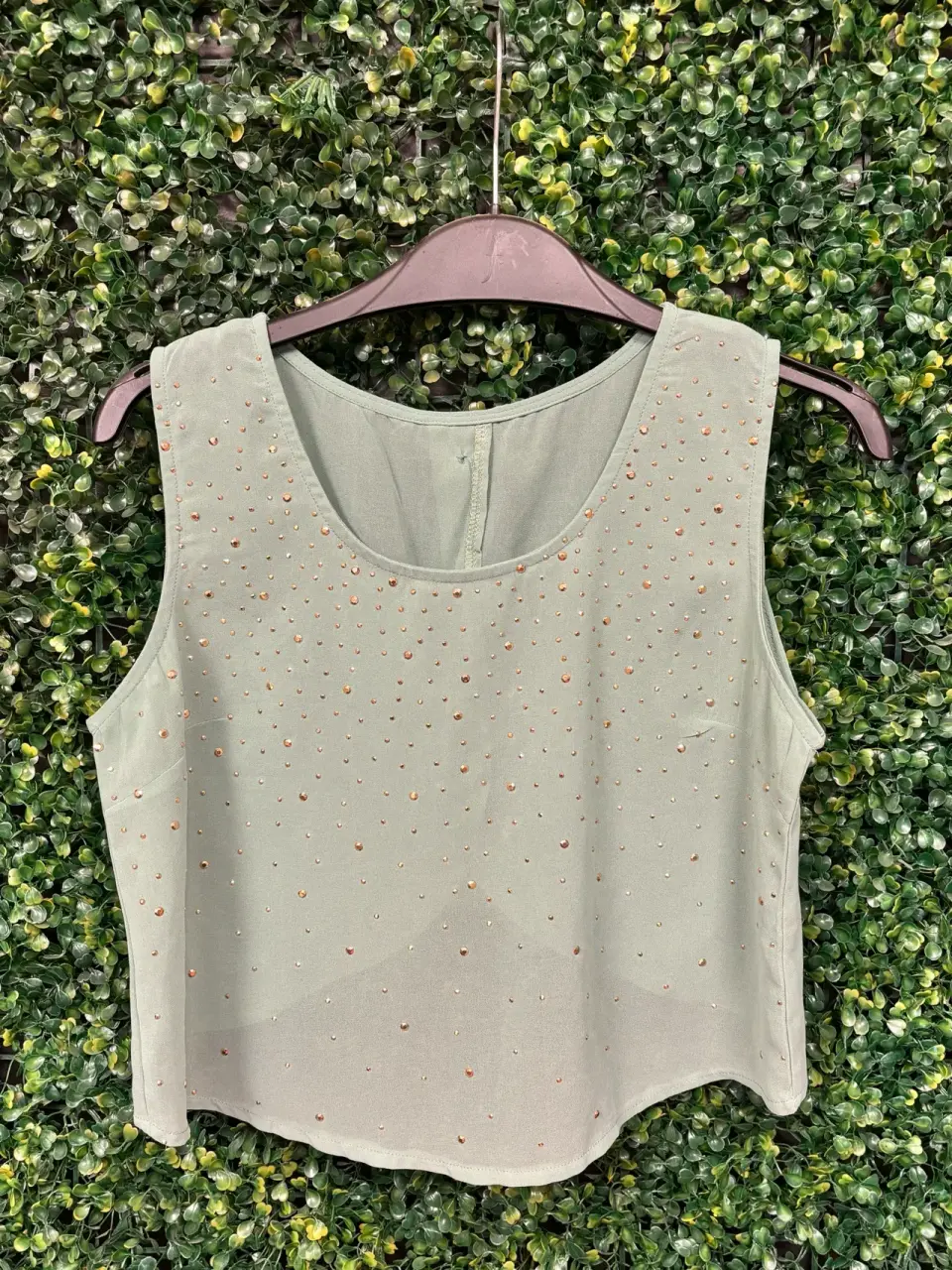 Top coral con tachuelas - miniatura 2