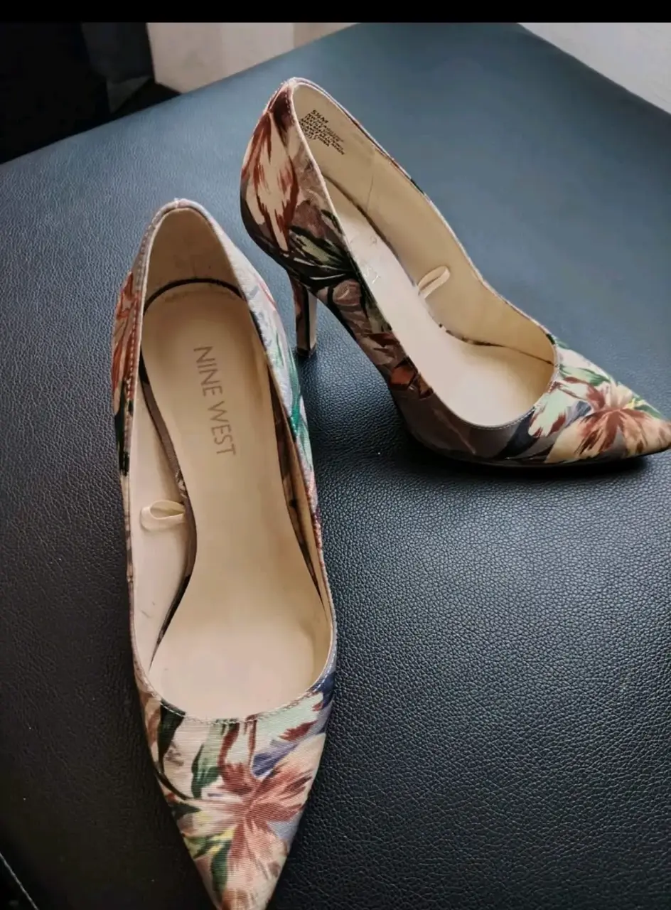 Tacones estampados florales - miniatura 2