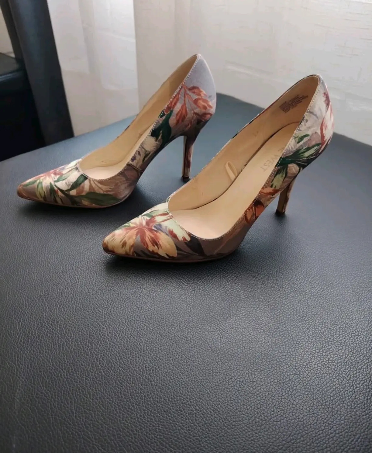Tacones estampados florales - miniatura 3