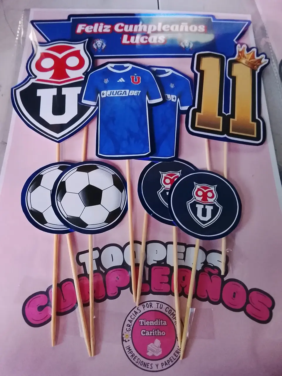 Adornos de cumpleaños Cake Toppers - miniatura 2