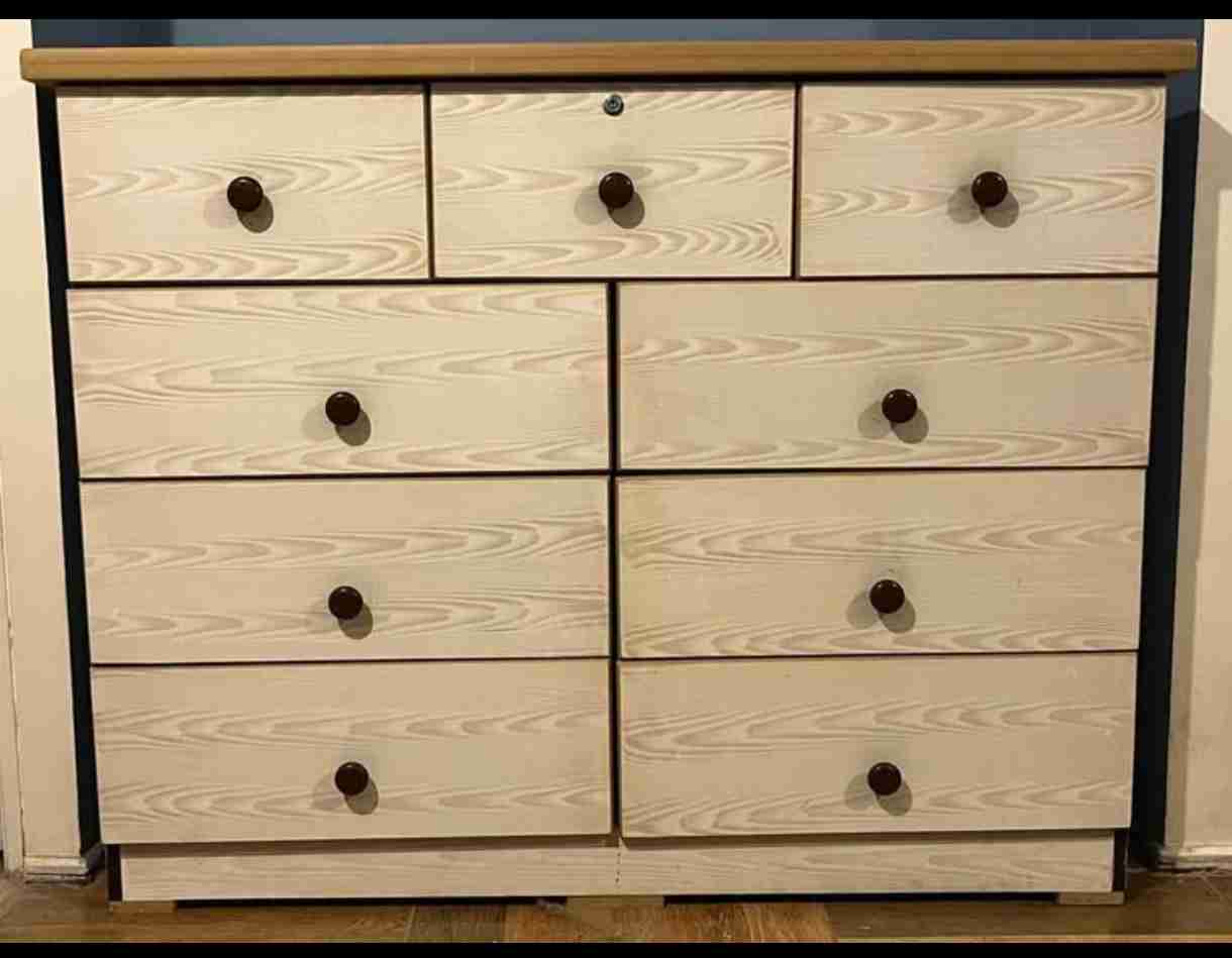 Cómoda de madera clara - miniatura 6