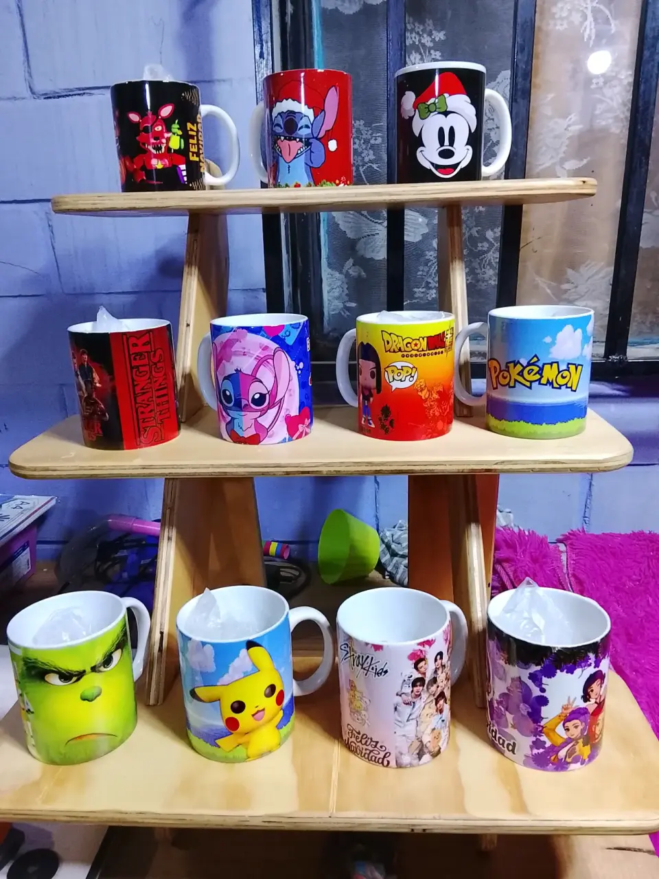 Estampado de Tazones con diseño temático - miniatura 1