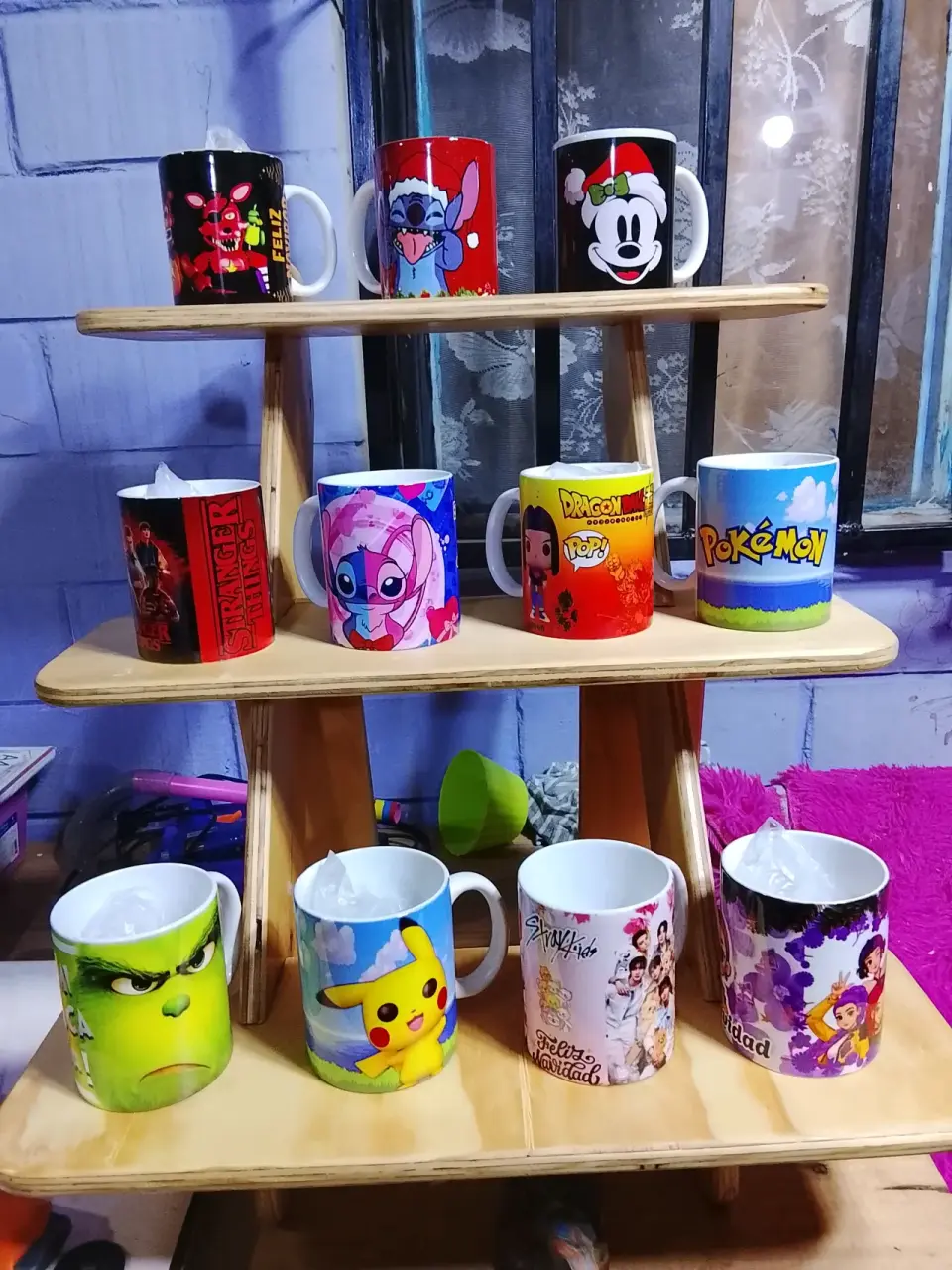 Estampado de Tazones con diseño temático - miniatura 2