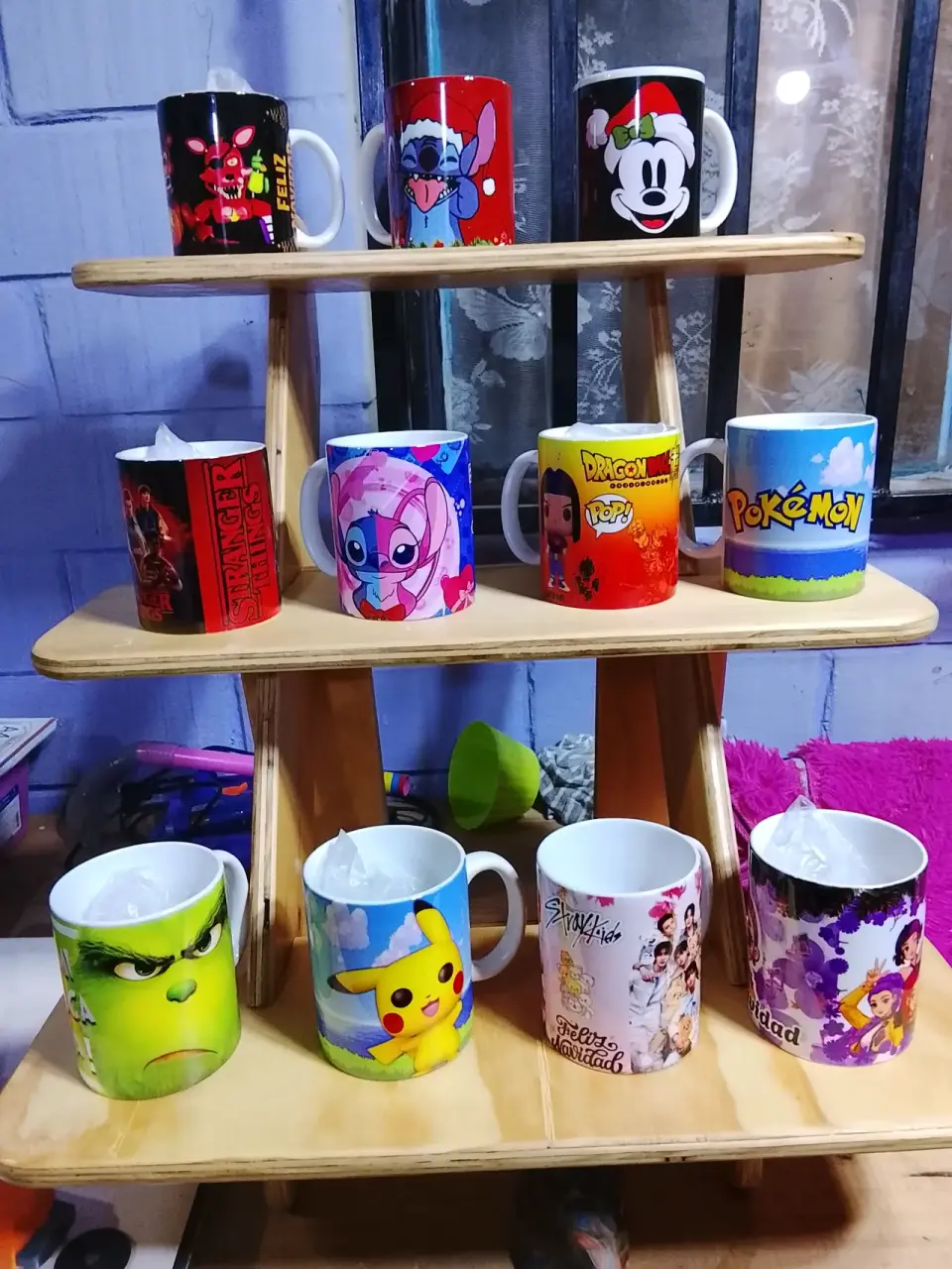 Estampado de Tazones con diseño temático - miniatura 3