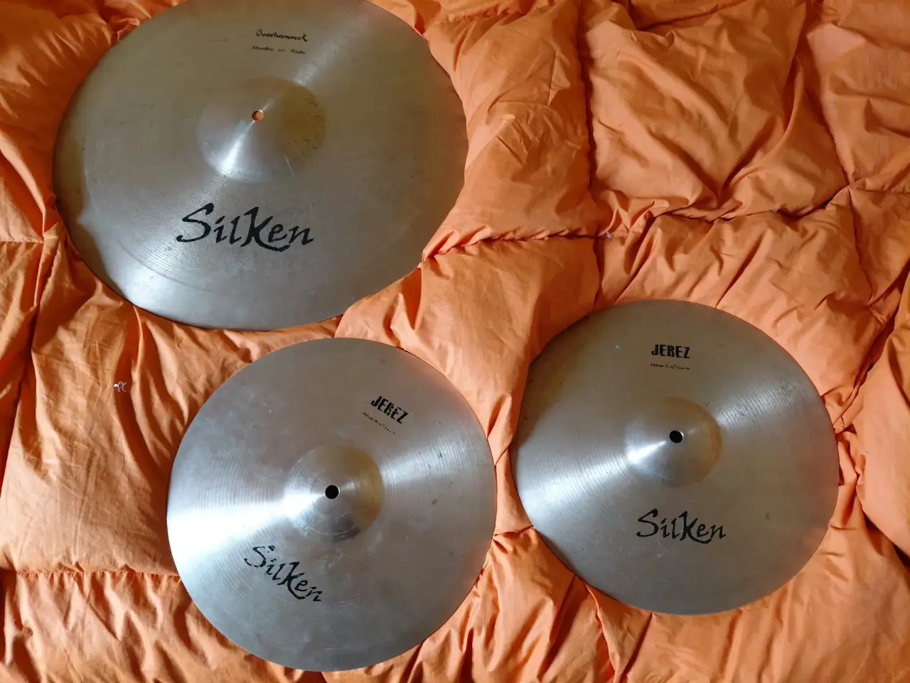 Platillos Silken Overhammer y Jerez usados - miniatura 2
