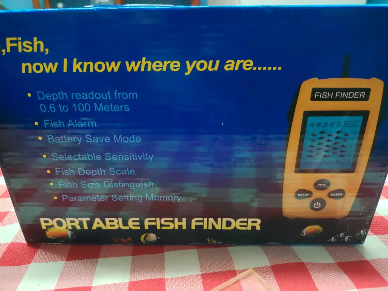 Detector de peces portátil - miniatura 1