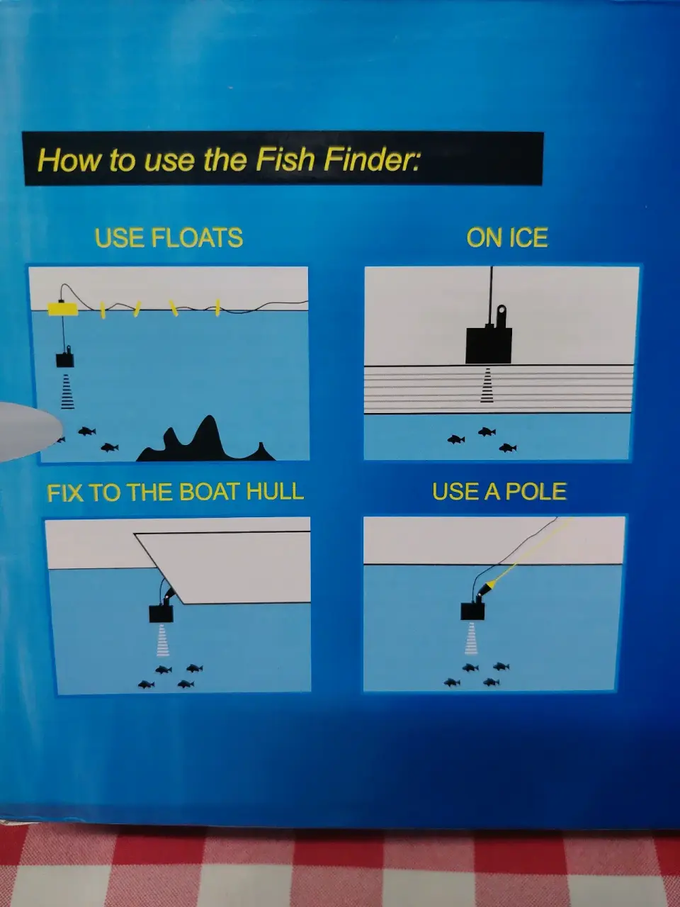 Detector de peces portátil - miniatura 3
