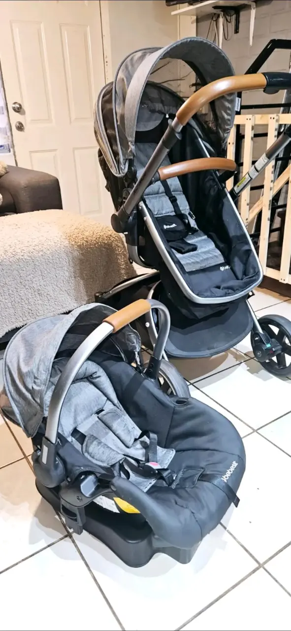 Coche de bebé 360 Deluxe gris - miniatura 2