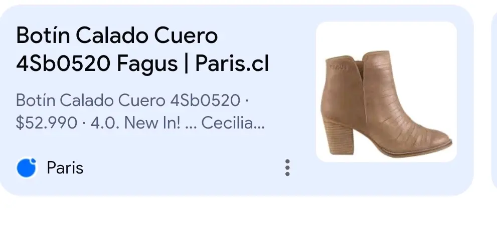 Botines beige Fagus urban talla 39 - miniatura 2