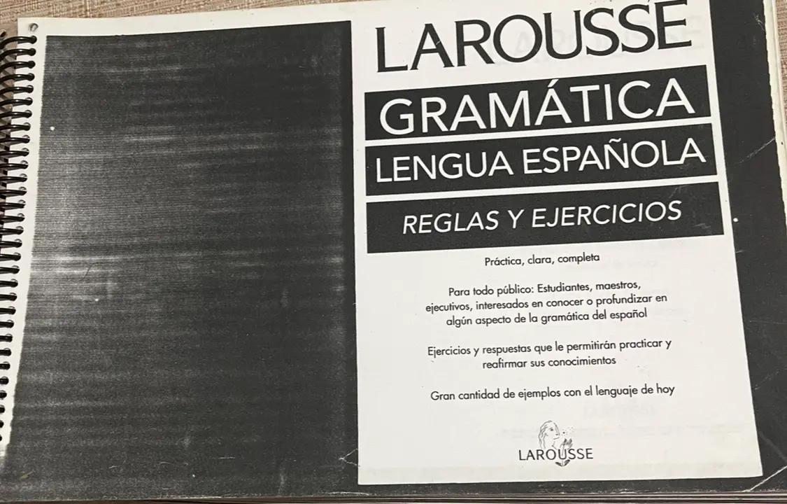 Libro Gramática Larousse