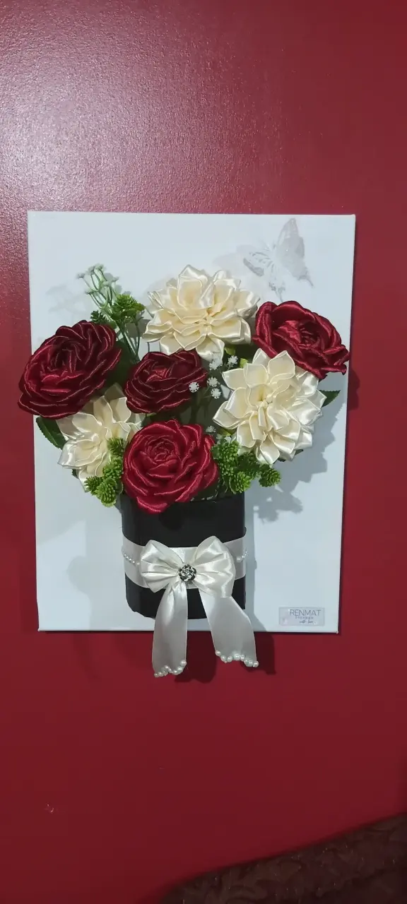 Cuadro decorativo de flores eternas - miniatura 2
