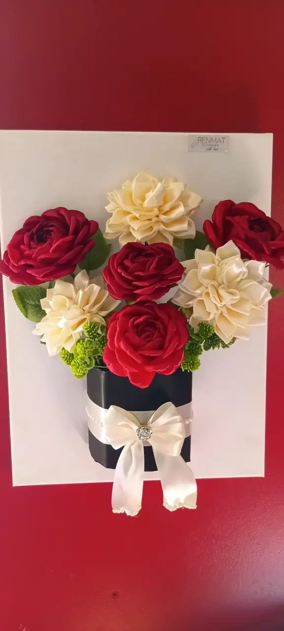 Cuadro decorativo de flores eternas - miniatura 3