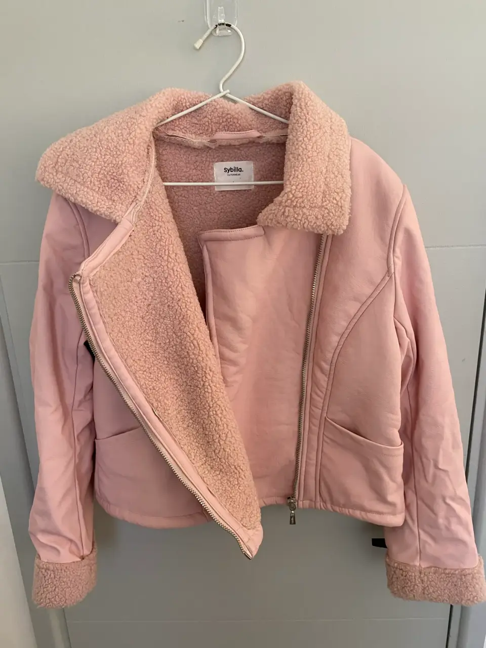 Chaqueta rosada con forro polar - miniatura 2