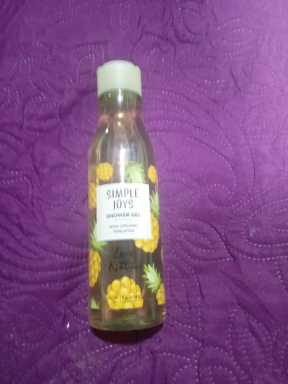 Gel de ducha piña orgánica - miniatura 1