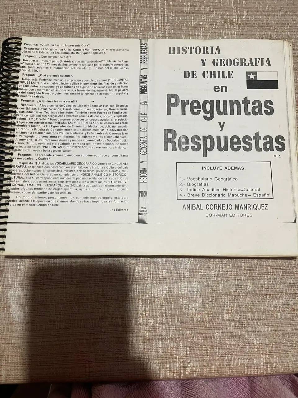 Libro Historia y Geografía de Chile