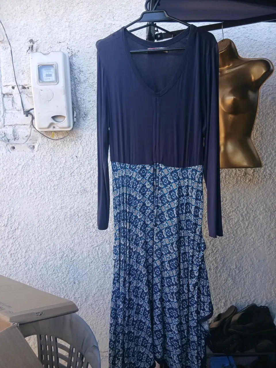 Camisa de mezclilla azul - miniatura 6