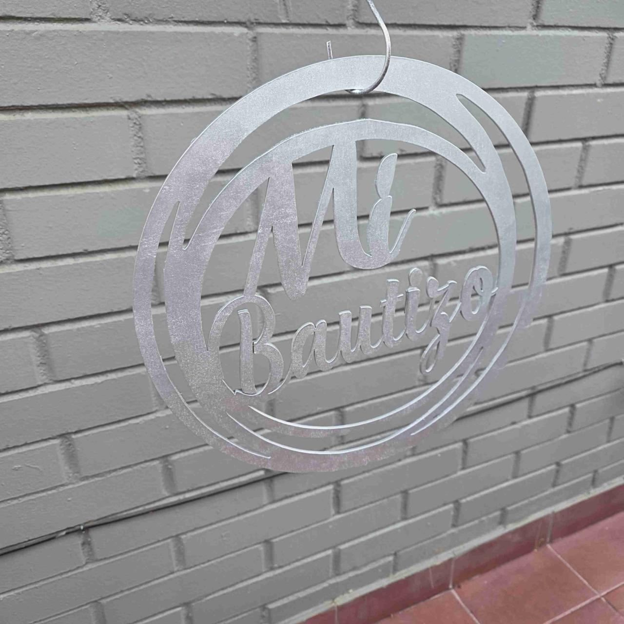 Decoración 'Mi Bautizo' en madera - miniatura 5