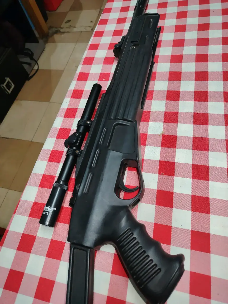 Rifle nitro pistón 5.5 hatsan vortex - miniatura 5