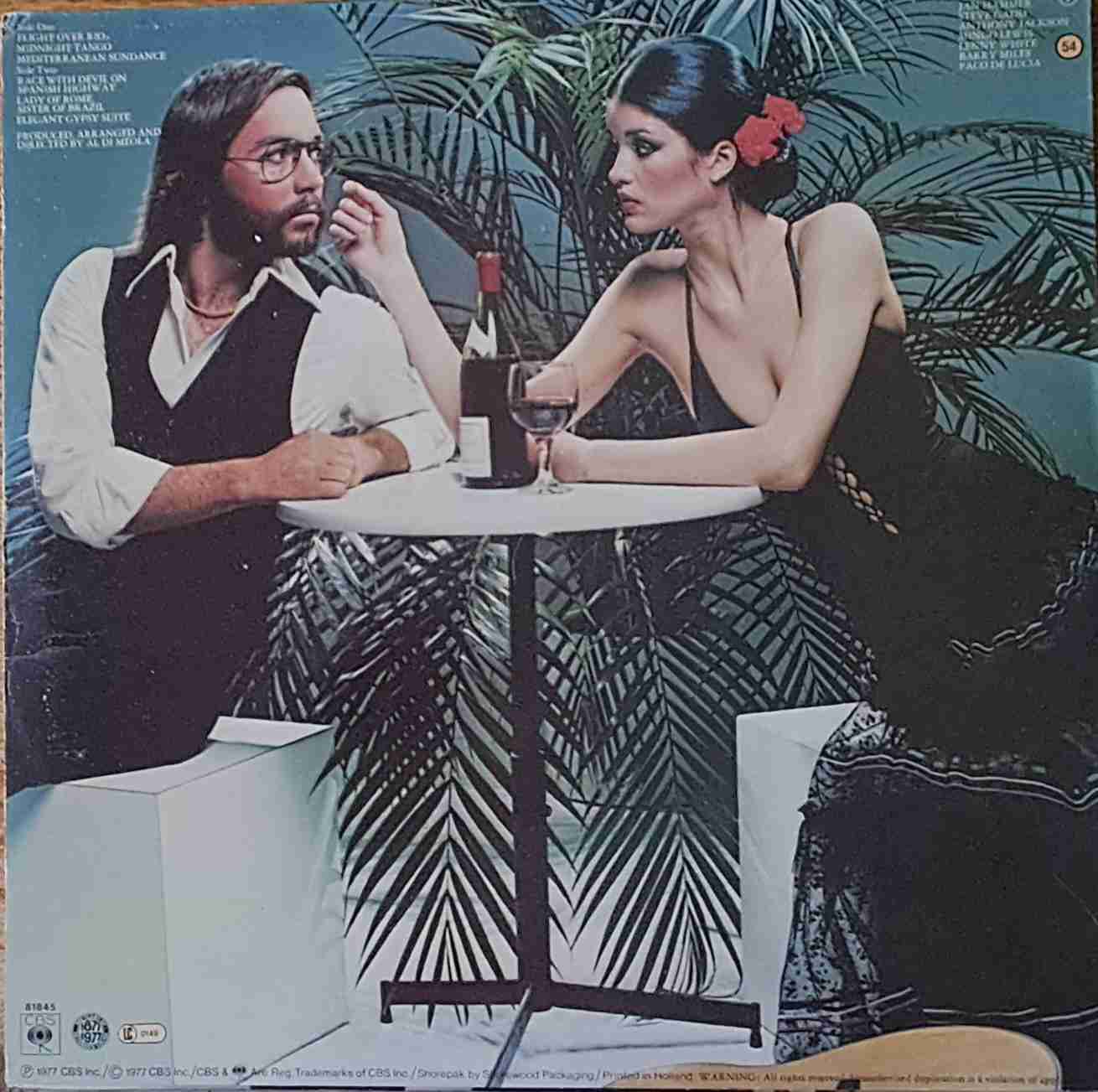 Vinilo Al Dimeola -  Elegant Gypsy - miniatura 2