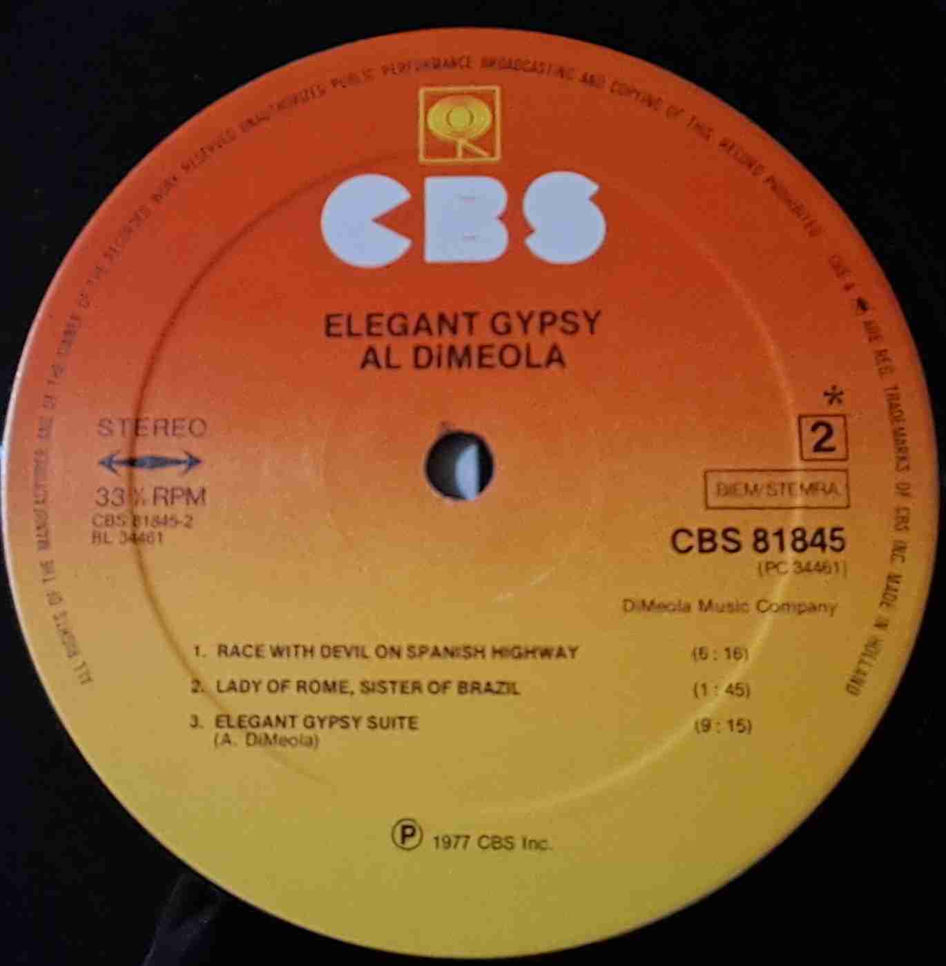Vinilo Al Dimeola -  Elegant Gypsy - miniatura 5