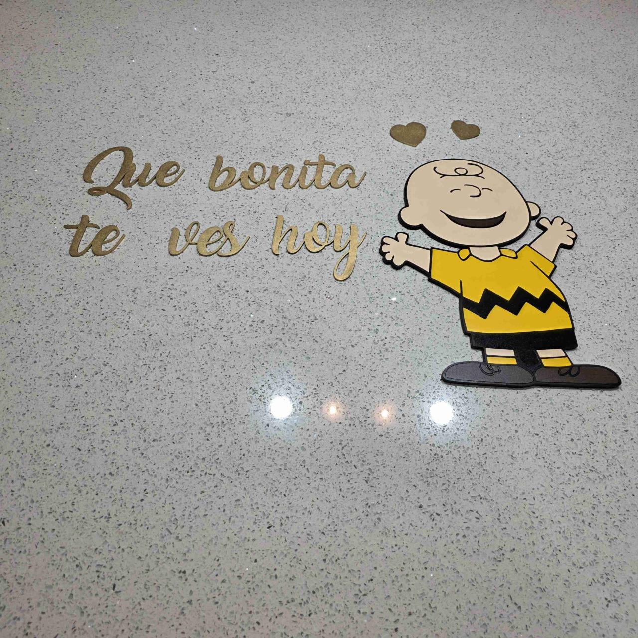 Decoración letras doradas - miniatura 3