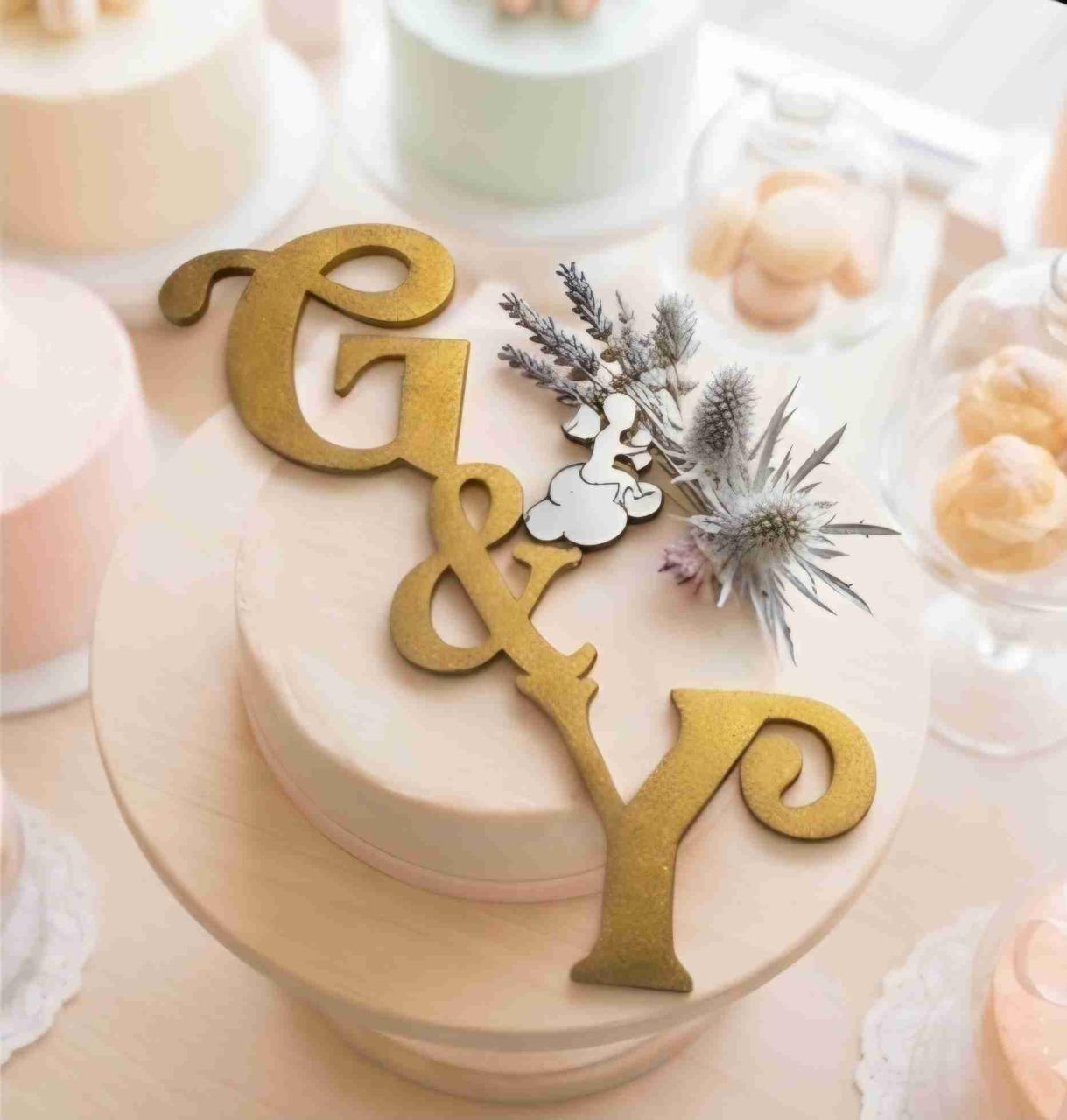 Letras para decoración tortas - miniatura 3