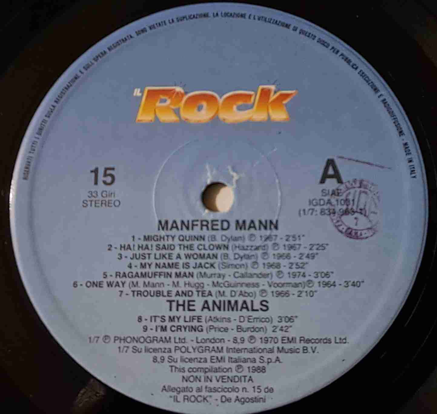 Vinilo - The Animals y Manfred Mann - miniatura 4