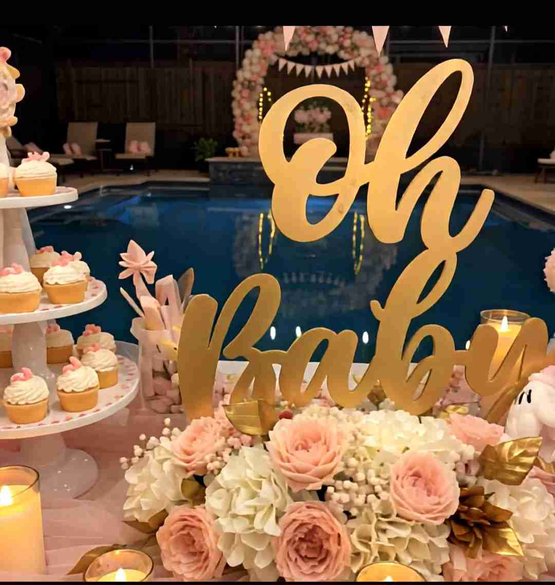 Decoración para baby shower - miniatura 2