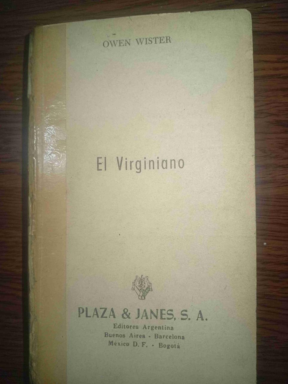 Libro El Virginiano de Owen Wister - miniatura 1