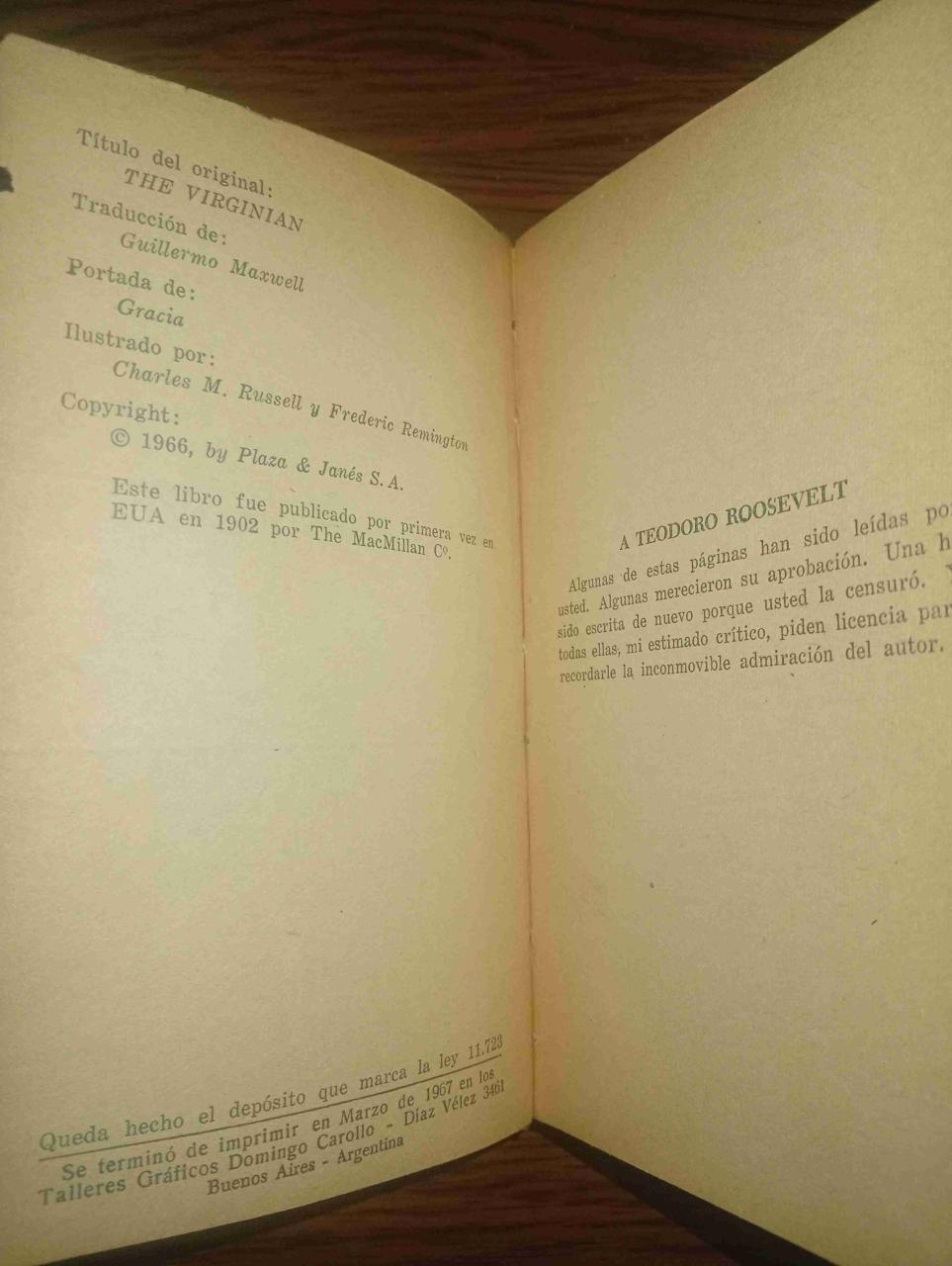 Libro El Virginiano de Owen Wister - miniatura 2