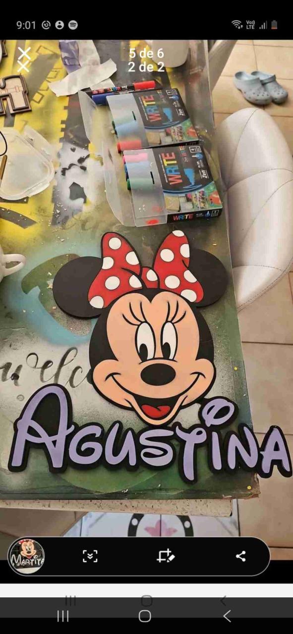 Cuadro de Minnie - miniatura 3