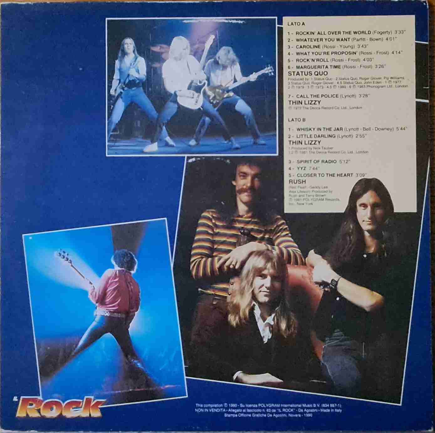 Vinilo - Status Quo - Rush- Thin Lizzy - miniatura 2