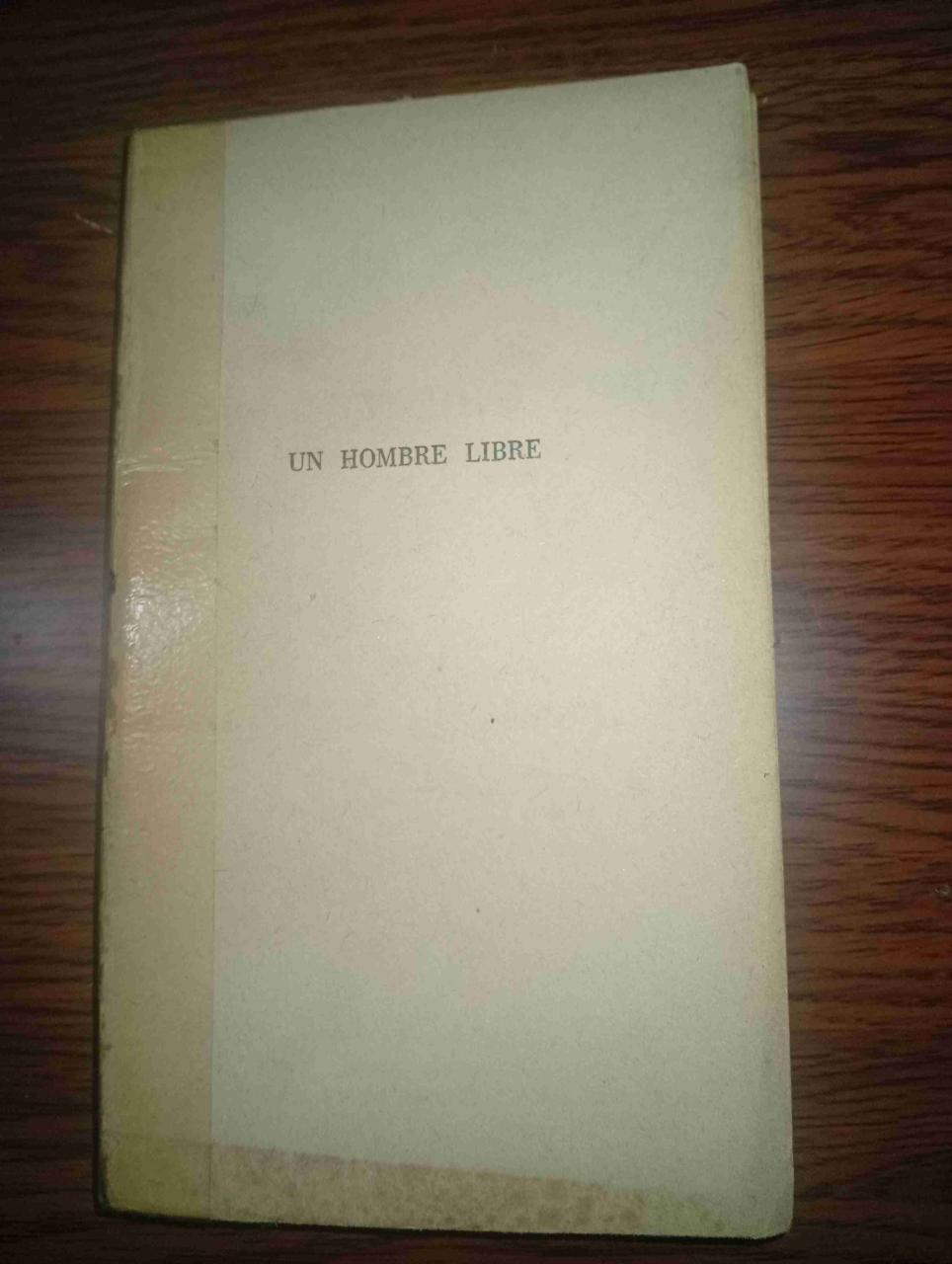 Libro Un Hombre Libre - miniatura 1