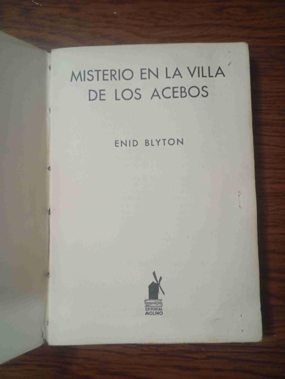 'Misterio en la Villa de los Acebos' de Enid - miniatura 1