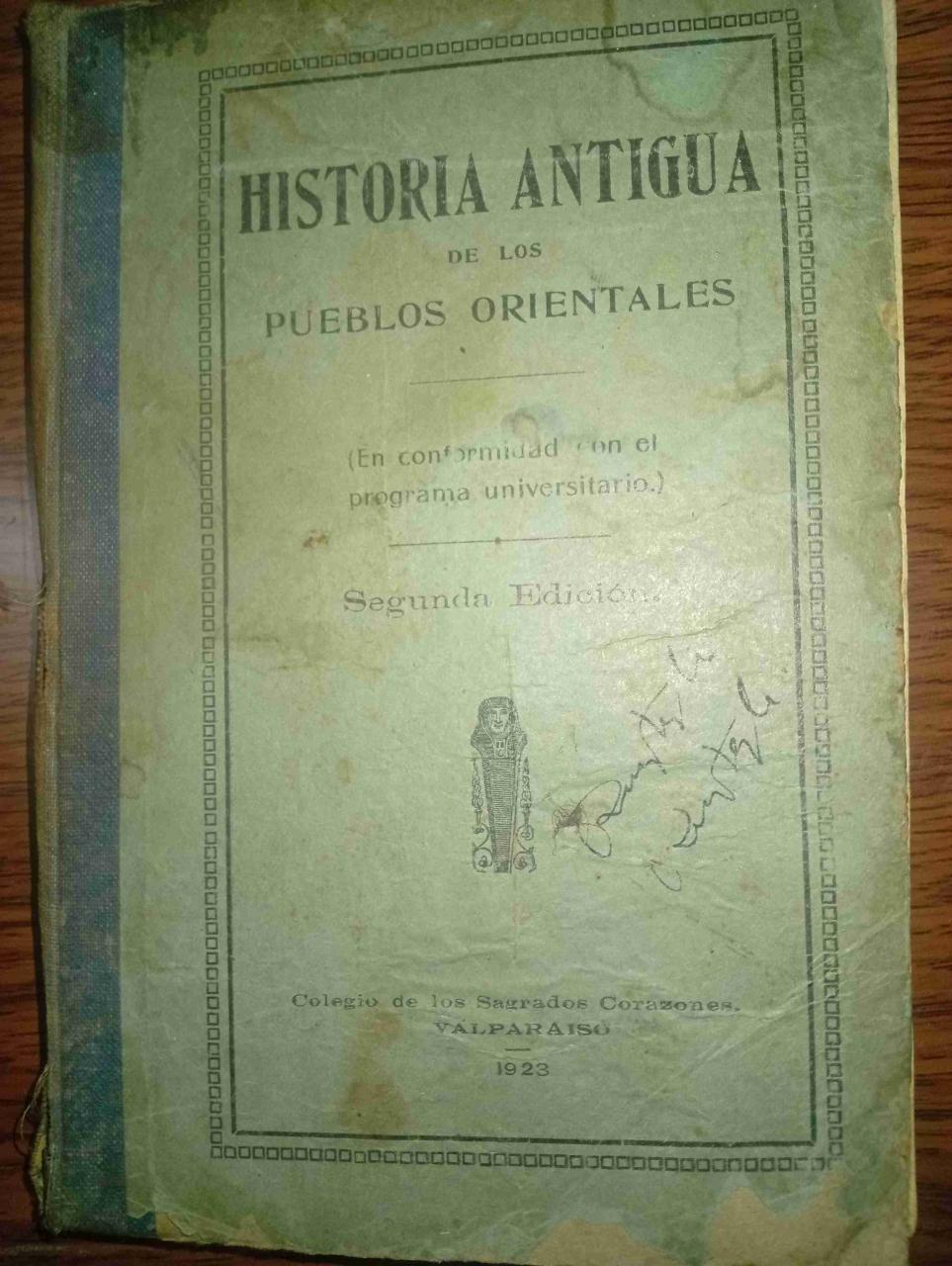 Libro Historia Antigua 1923