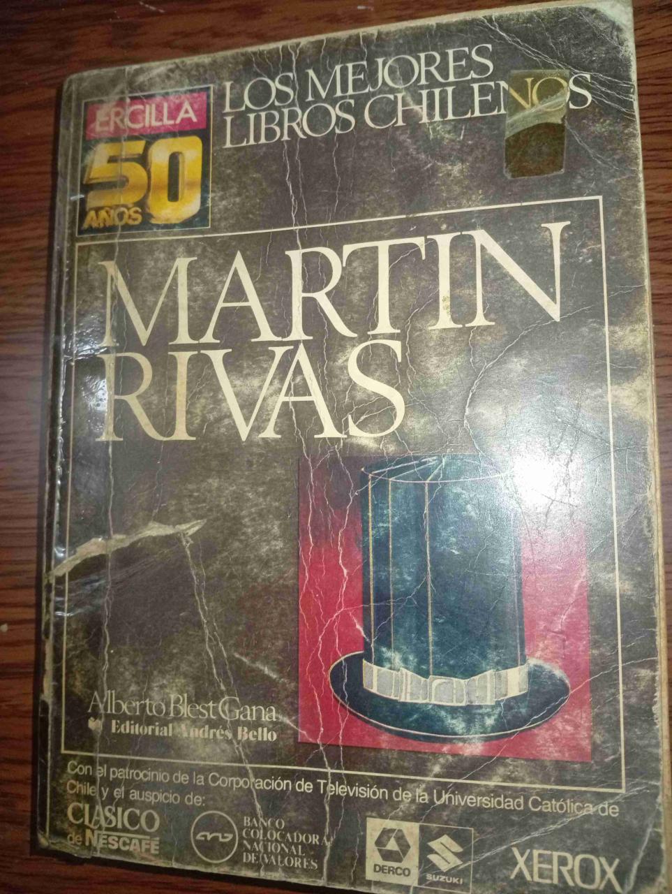 Libro Martin Rivas - Blest Gana