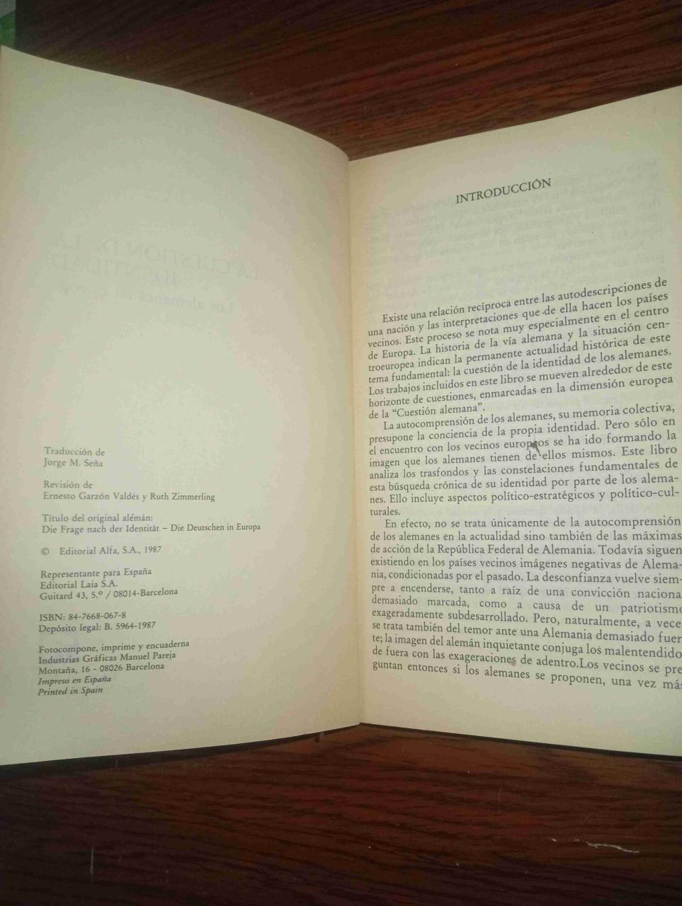 Libro 'La cuestión de la identidad' - miniatura 2