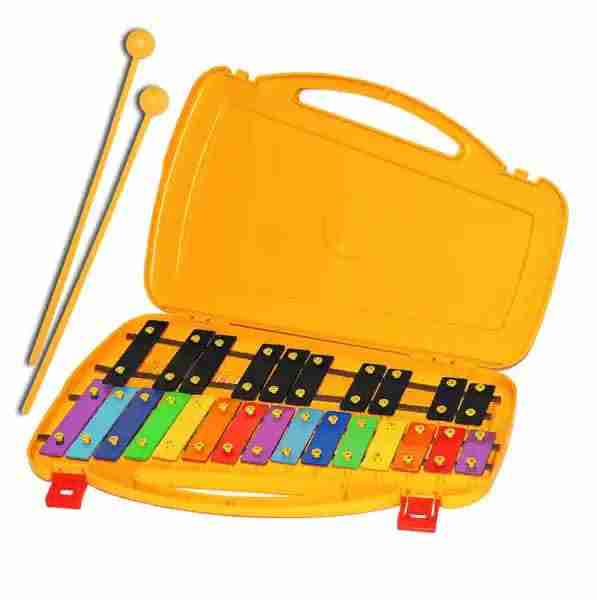 Xilófono infantil multicolor con estuche - miniatura 1