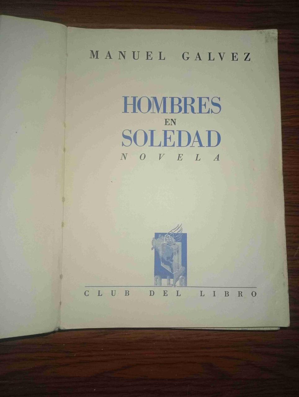 Libro 'Hombres en Soledad'