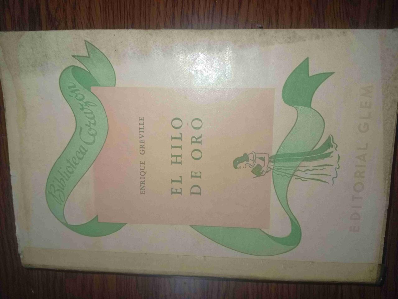 Libro 'El Hilo de Oro' Enrique Greville - miniatura 1